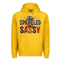 Lemon star spangled and sassy billie wilder Premium Hoodie - texasbilliewilder