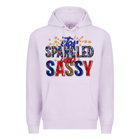 Lilac star spangled and sassy billie wilder Premium Hoodie - texasbilliewilder