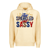 Star Spangled And Sassy Billie Wilder Premium Hoodie | Teevron
