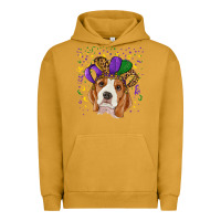 Pigment Peanut Butter Mardi gras beagle Urban Hoodie - RanaPortraitStore