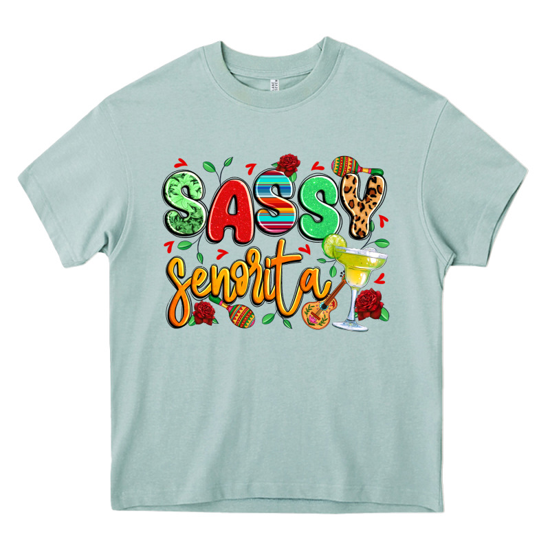 Sassy Senorita Heavy Core Tee by LillyAllenDesigns | Teevron