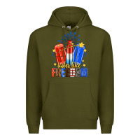 Army Green tastes like freedom popsicles billie wilder Premium Hoodie - texasbilliewilder
