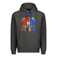Charcoal Heather tastes like freedom popsicles billie wilder Premium Hoodie - texasbilliewilder