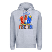 Heather Grey tastes like freedom popsicles billie wilder Premium Hoodie - texasbilliewilder
