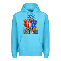 Ocean Blue tastes like freedom popsicles billie wilder Premium Hoodie - texasbilliewilder