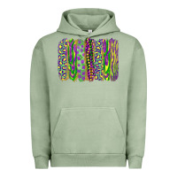 Pigment Oil Green Mardi gras brush stroke Urban Hoodie - RanaPortraitStore