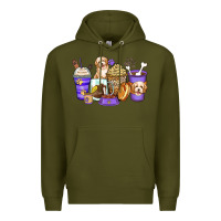 Army Green havanese terrier coffee cups Premium Hoodie - Zillion Design Studio