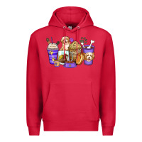 Cardinal havanese terrier coffee cups Premium Hoodie - Zillion Design Studio