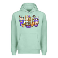 Seafoam havanese terrier coffee cups Premium Hoodie - Zillion Design Studio