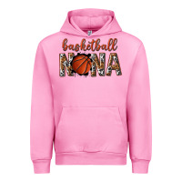 Fuchsia Pink basketball nana with leopard Urban Hoodie - texasbilliewilder