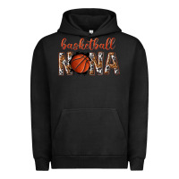 Pigment Black basketball nana with leopard Urban Hoodie - texasbilliewilder