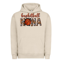 Pigment French Oak basketball nana with leopard Urban Hoodie - texasbilliewilder