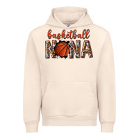 Sandshell basketball nana with leopard Urban Hoodie - texasbilliewilder