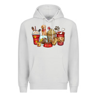 Dove Grey golden retriever coffee cups Premium Hoodie - Zillion Design Studio
