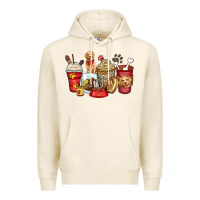Tofu golden retriever coffee cups Premium Hoodie - Zillion Design Studio