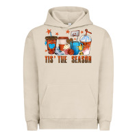 Pigment French Oak basketball tisthe season coffee cups Urban Hoodie - texasbilliewilder
