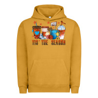 Pigment Peanut Butter basketball tisthe season coffee cups Urban Hoodie - texasbilliewilder
