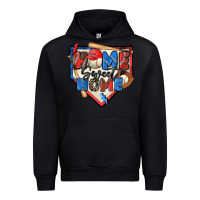 Black home sweet home baseball Urban Hoodie - Zillion Design Studio