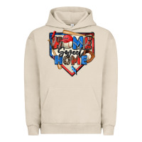 Pigment French Oak home sweet home baseball Urban Hoodie - Zillion Design Studio