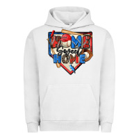 Pigment Lunar Rock home sweet home baseball Urban Hoodie - Zillion Design Studio