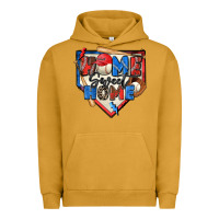 Pigment Peanut Butter home sweet home baseball Urban Hoodie - Zillion Design Studio