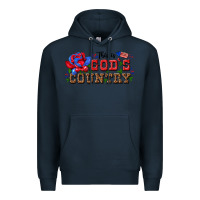 Navy this is god s country Premium Hoodie - texasbilliewilder