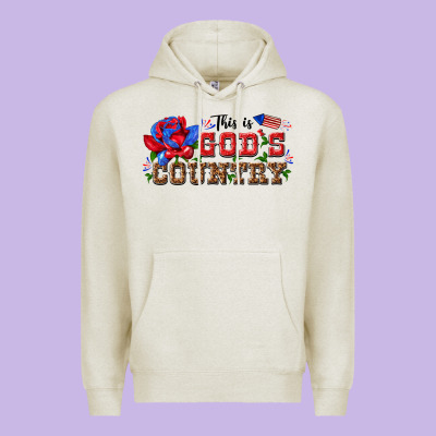 This Is God S Country Premium Hoodie Designed By Texasbilliewilder
