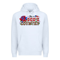 White this is god s country Premium Hoodie - texasbilliewilder