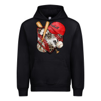 Black baseball home plate Urban Hoodie - Zillion Design Studio