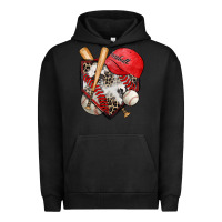 Pigment Black baseball home plate Urban Hoodie - Zillion Design Studio