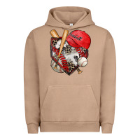 Pigment Burro baseball home plate Urban Hoodie - Zillion Design Studio