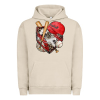 Pigment French Oak baseball home plate Urban Hoodie - Zillion Design Studio