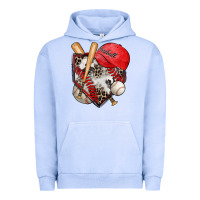 Pigment Grape Ice baseball home plate Urban Hoodie - Zillion Design Studio