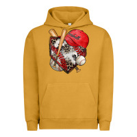 Baseball Home Plate Urban Hoodie | Teevron