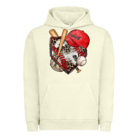 Pigment Pistachio baseball home plate Urban Hoodie - Zillion Design Studio
