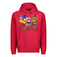 Cardinal tastes like freedom with leopard Premium Hoodie - texasbilliewilder