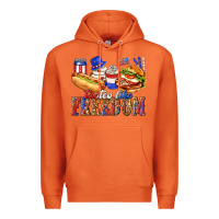 Carrot tastes like freedom with leopard Premium Hoodie - texasbilliewilder