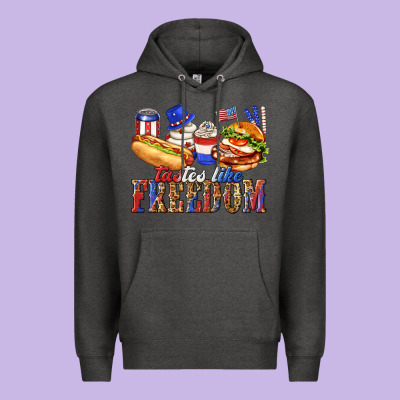 Tastes Like Freedom With Leopard Premium Hoodie Designed By Texasbilliewilder