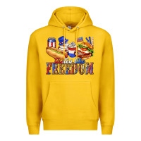 Lemon tastes like freedom with leopard Premium Hoodie - texasbilliewilder