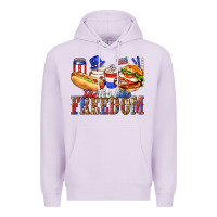 Lilac tastes like freedom with leopard Premium Hoodie - texasbilliewilder