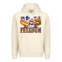Sandshell tastes like freedom with leopard Premium Hoodie - texasbilliewilder