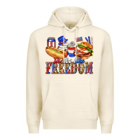 Tofu tastes like freedom with leopard Premium Hoodie - texasbilliewilder