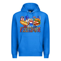 True Royal tastes like freedom with leopard Premium Hoodie - texasbilliewilder