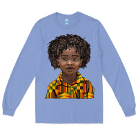 Colony Blue black boy Long Sleeve Tee - BarkalooDesign