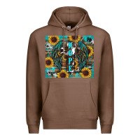 Chestnut western hope sunflower's Premium Hoodie - RanaPortraitStore