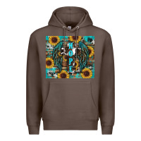 Coffee western hope sunflower's Premium Hoodie - RanaPortraitStore