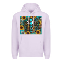 Lilac western hope sunflower's Premium Hoodie - RanaPortraitStore