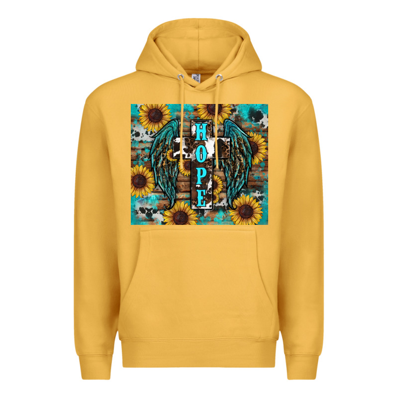 Western Hope Sunflower's Premium Hoodie by RanaPortraitStore | Teevron