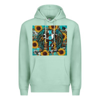Seafoam western hope sunflower's Premium Hoodie - RanaPortraitStore