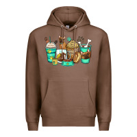 Chestnut french bulldog coffee cups Premium Hoodie - Zillion Design Studio